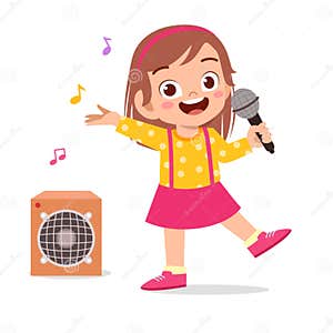 Sing Cartoons Illustrations Vector Stock Images 83316 Pictures To 