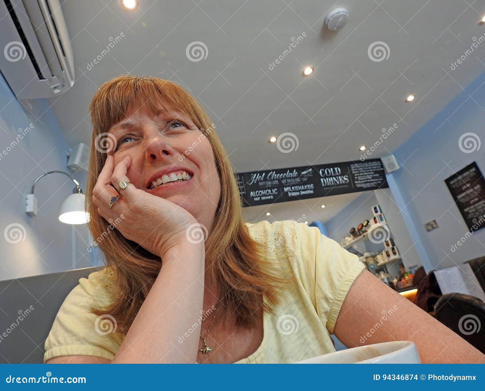 Happy dinner date stock photo. Image of diner, facial - 94346874