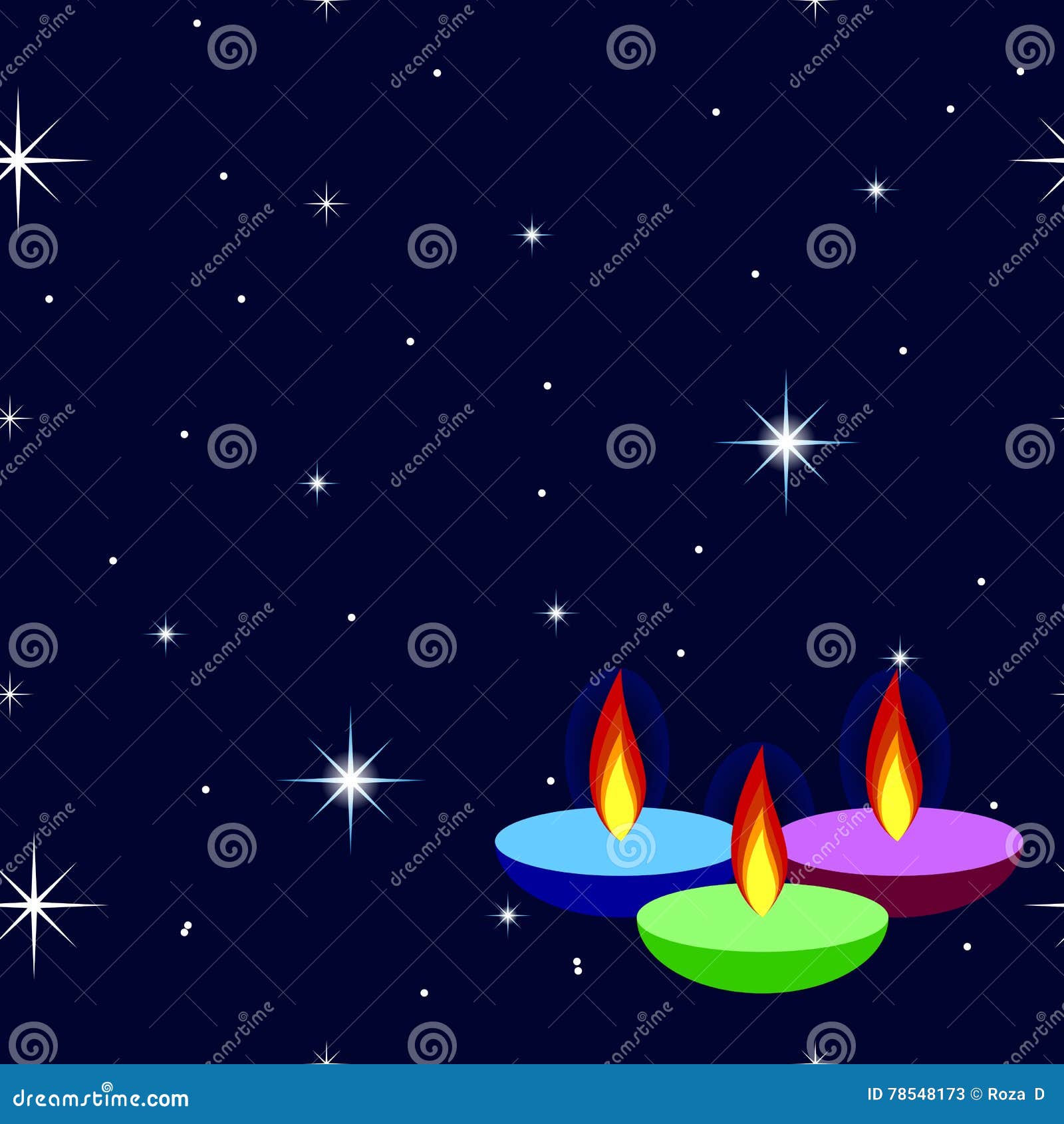 Happy Diwali Background with Lamps Fire Candle Stock Vector - Illustration  of indian, festival: 78548173