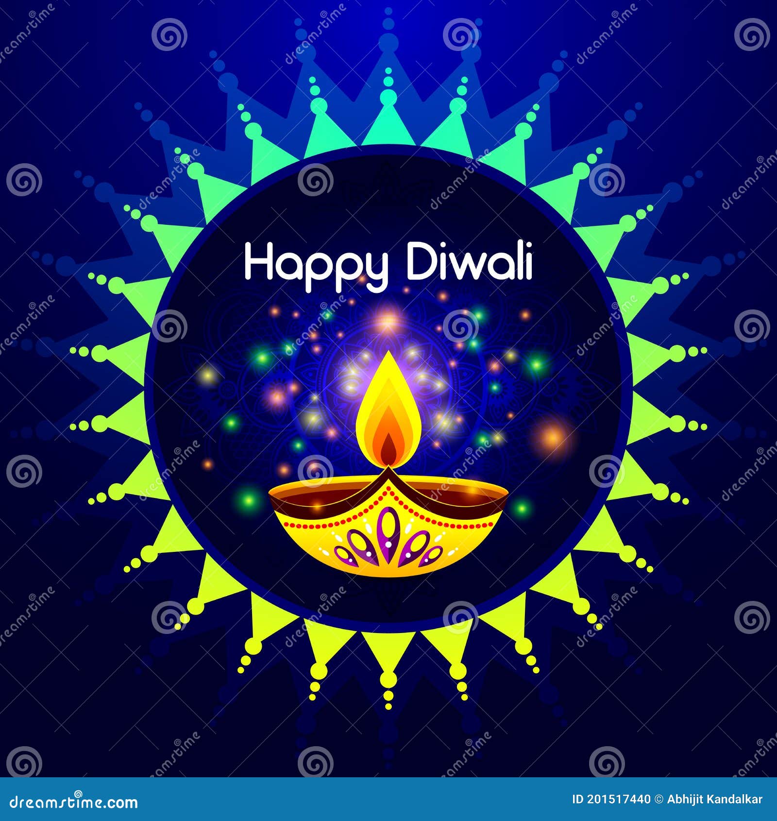 Happy Diwali Festival, Diwali Background with Rangoli, Sale Banner Stock  Illustration - Illustration of greeting, gold: 201517440