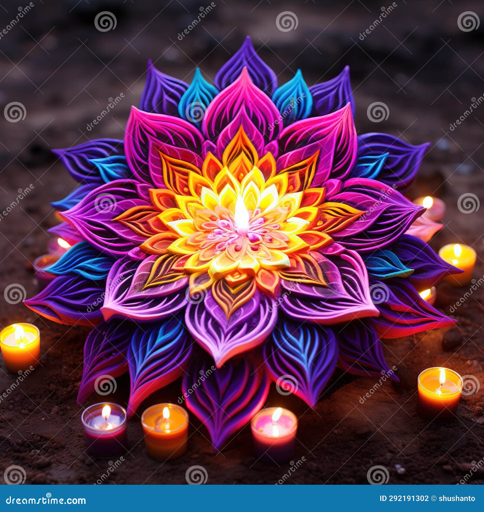 Happy Diwali The Festival Of Light And Celebration Stock Illustration happy-diwali-the-festival-of-light-and-celebration-stock-illustration