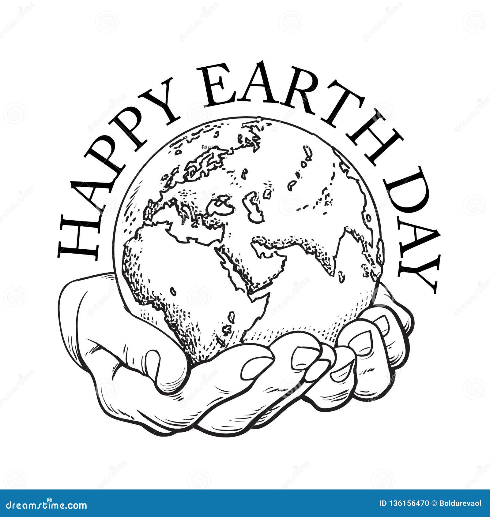 Photo about April 22 Earth day poster. Smiling globe in hands, vector  illustration. Illustration of drawn, decorati… | Earth day posters, Earth  day, World earth day