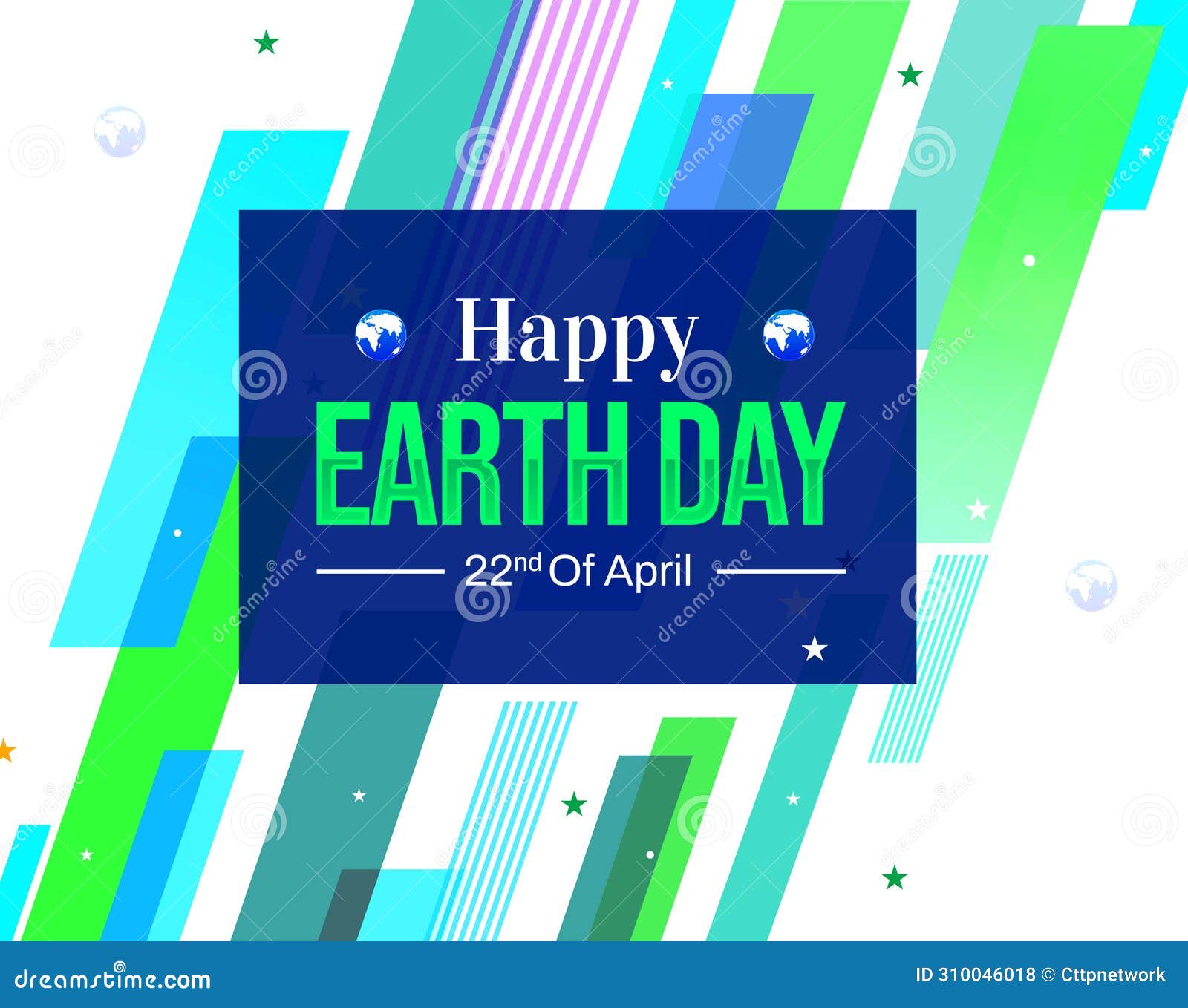 happy earth day wallpaper with colorful s and typography inside the box, backdrop . april 21st is celebrated as earth