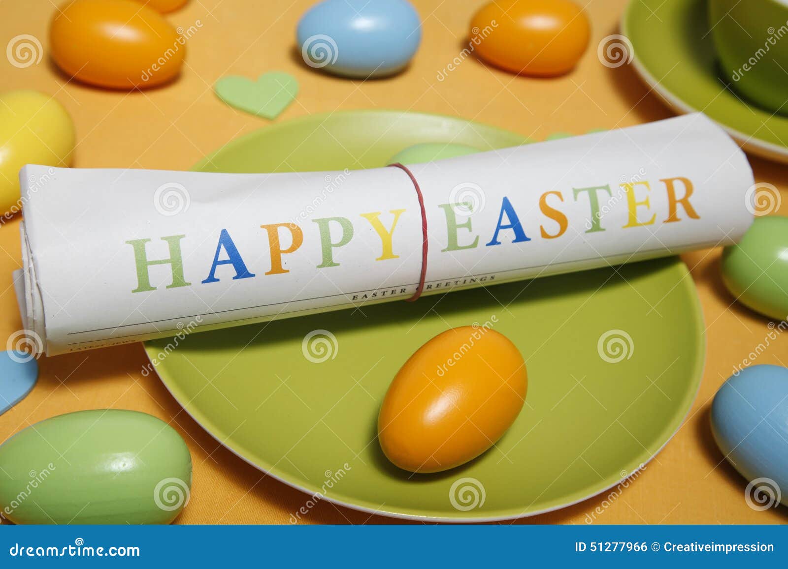 Happy easter stock photo. Image of april, wallpaper, breakfast 51277966