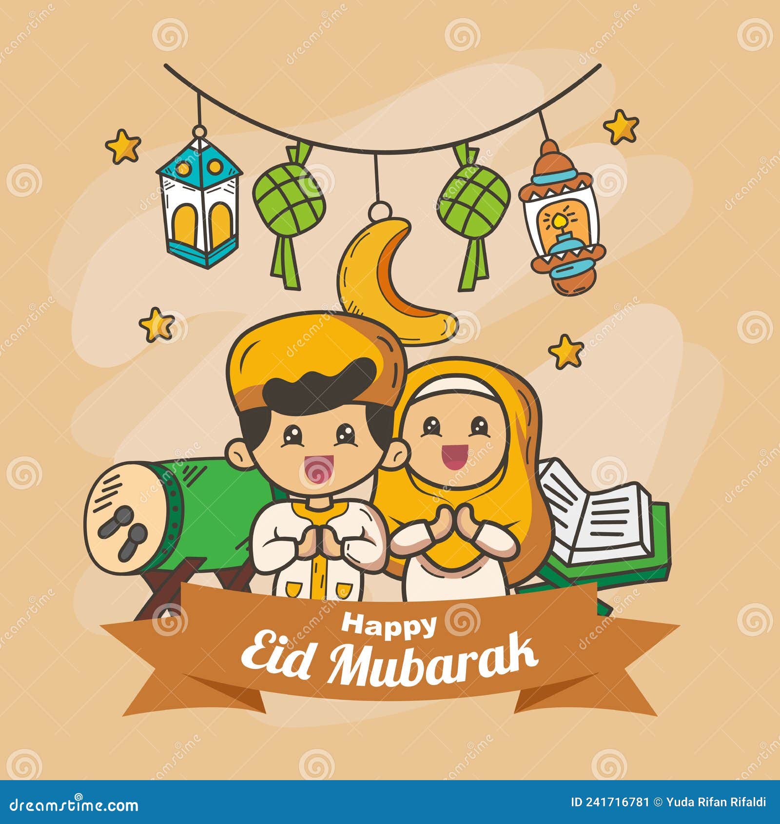 Eid Mubarak Kids Stock Illustrations – 1,487 Eid Mubarak Kids Stock  Illustrations, Vectors & Clipart - Dreamstime