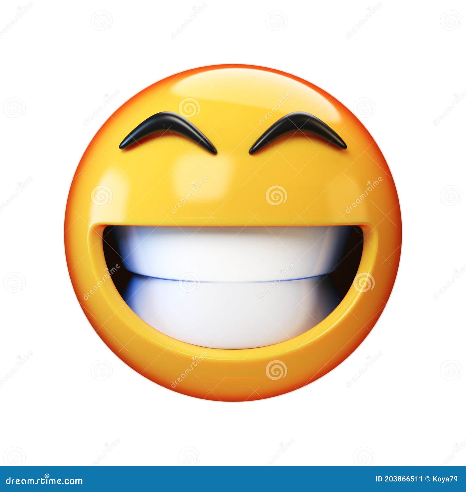 3dRose lsp_265895_1 Single Toggle Switch face picture of happy emoji on white background