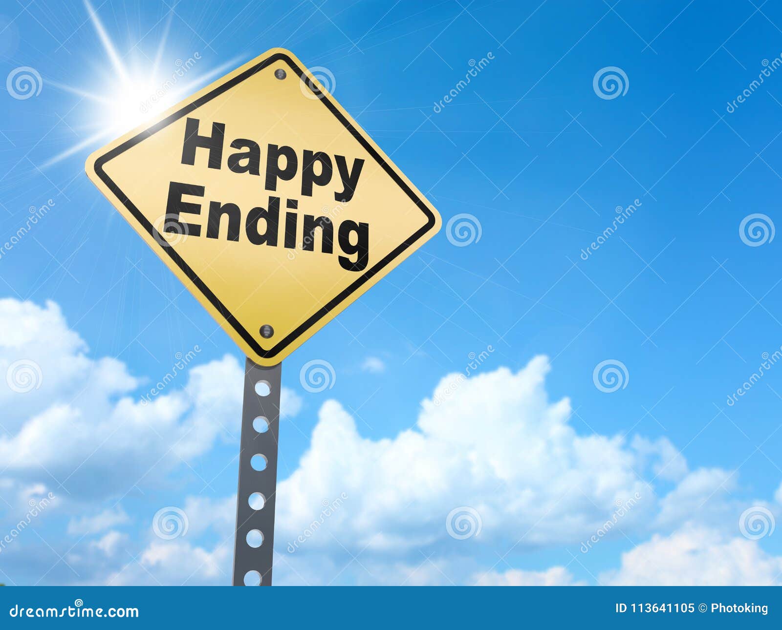 happy ending sign
