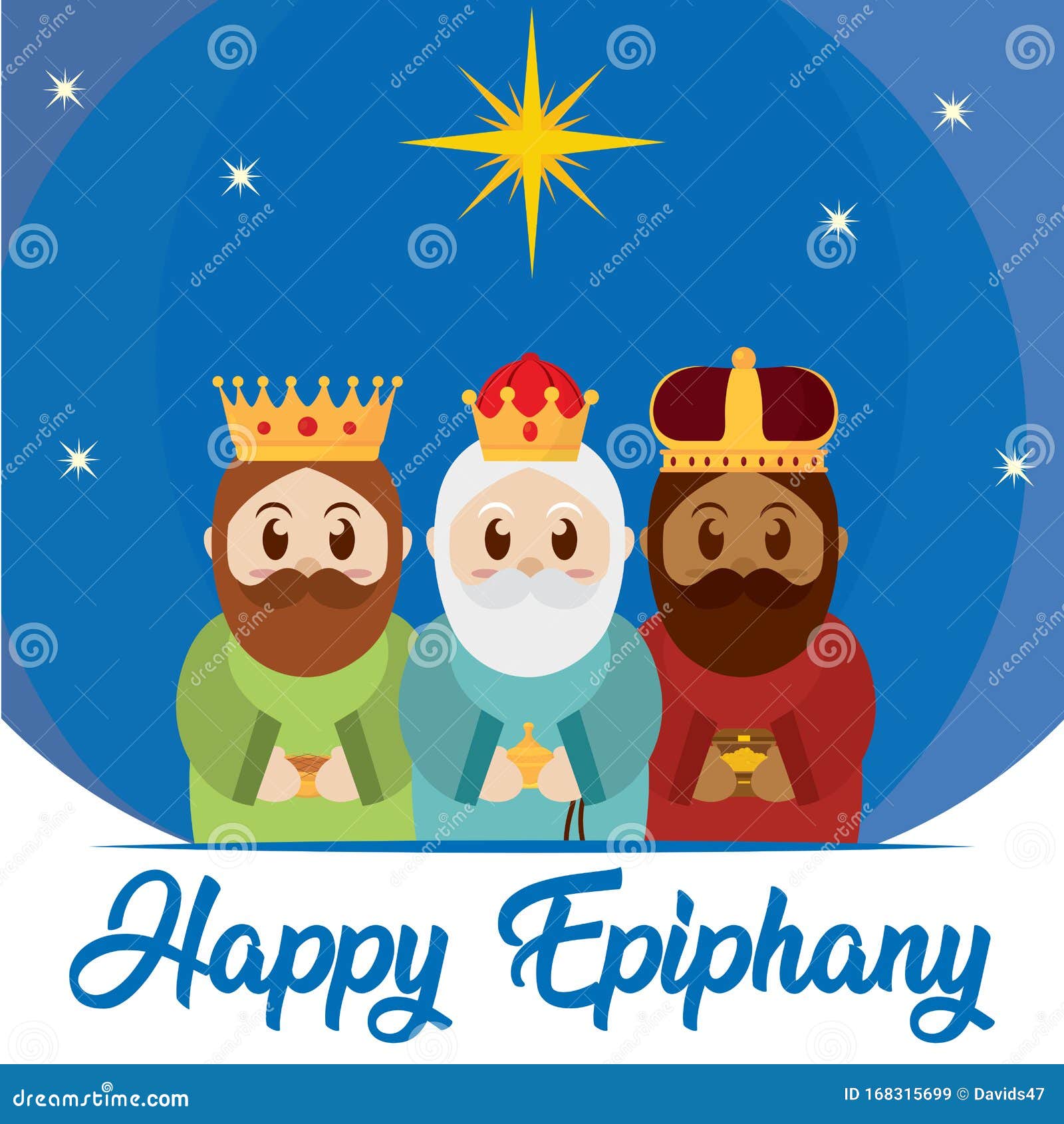 happy epiphany day poster