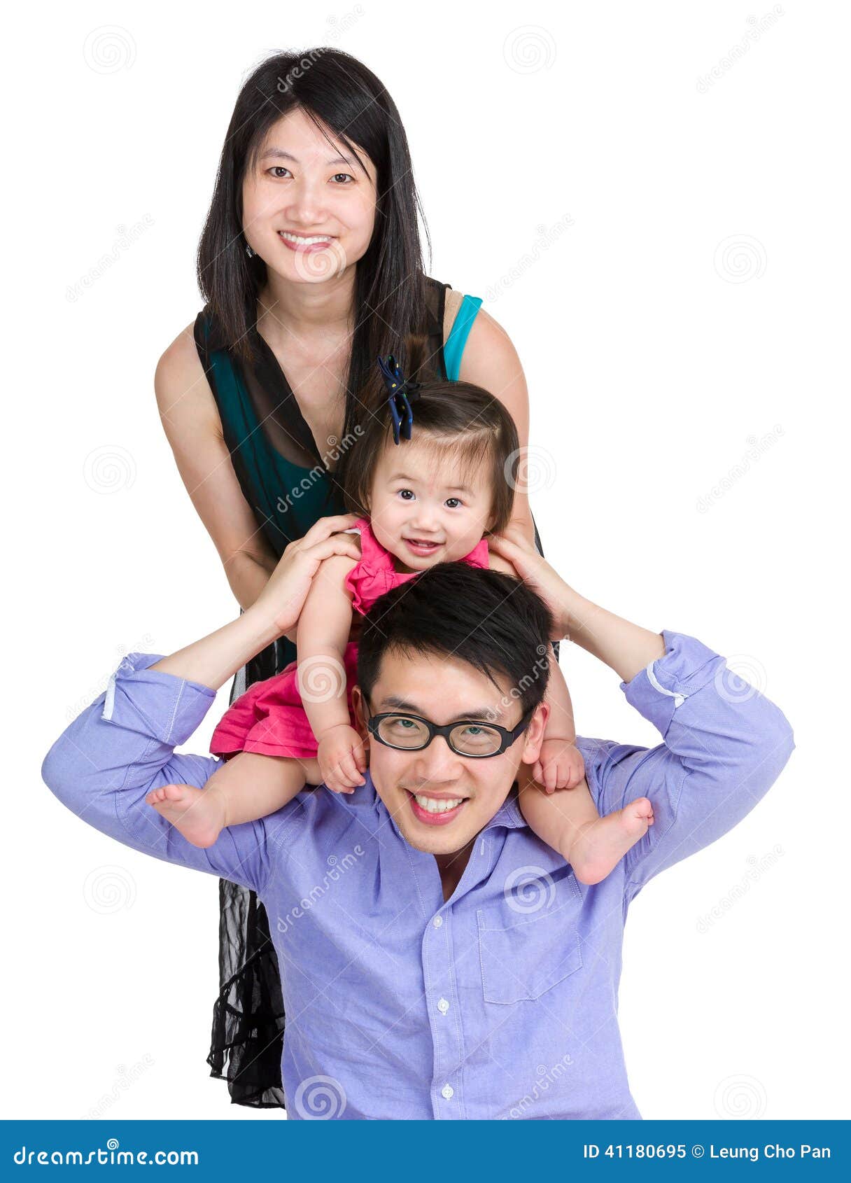 Happy family stock image. Image of babe, chinese, mother - 41180695