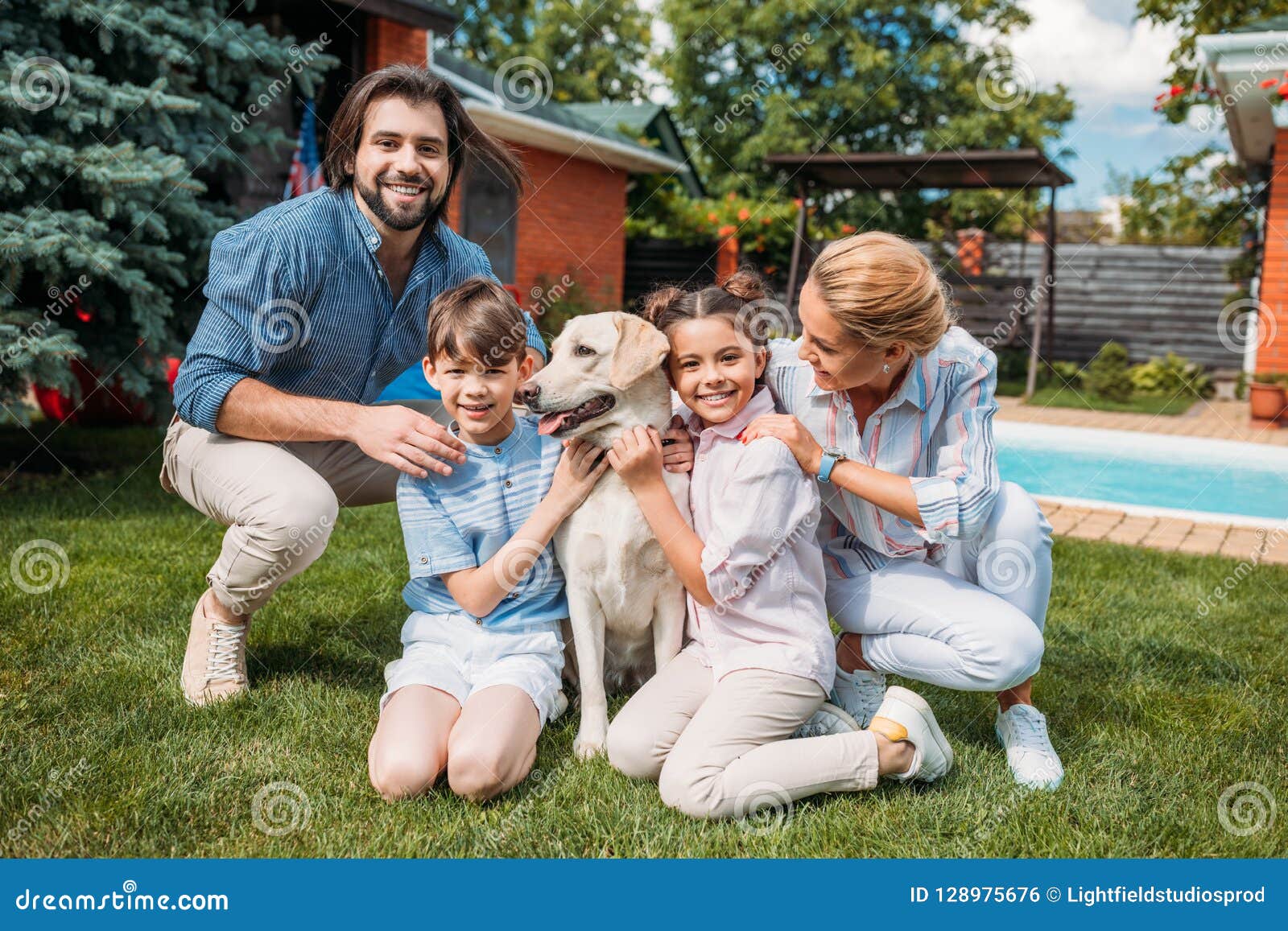 happy house dog