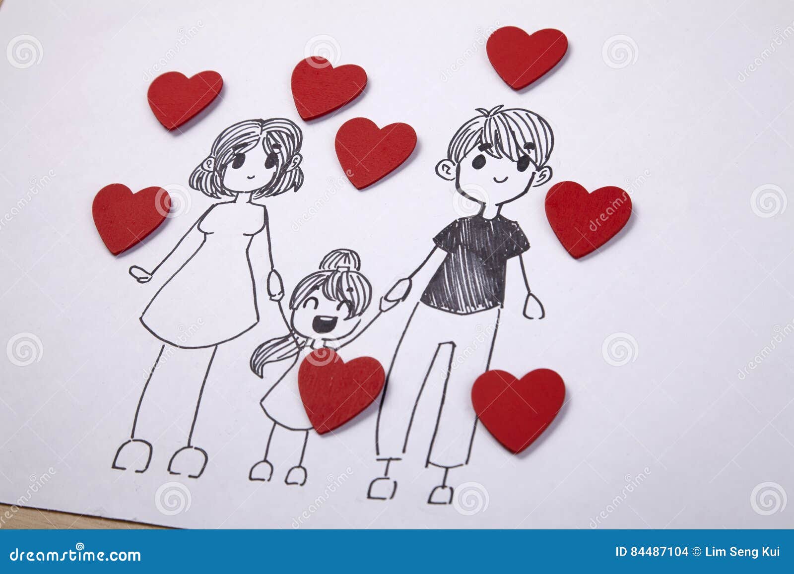 Newest For Cartoon Family Cartoon Simple Drawing Images | Tasya Baby