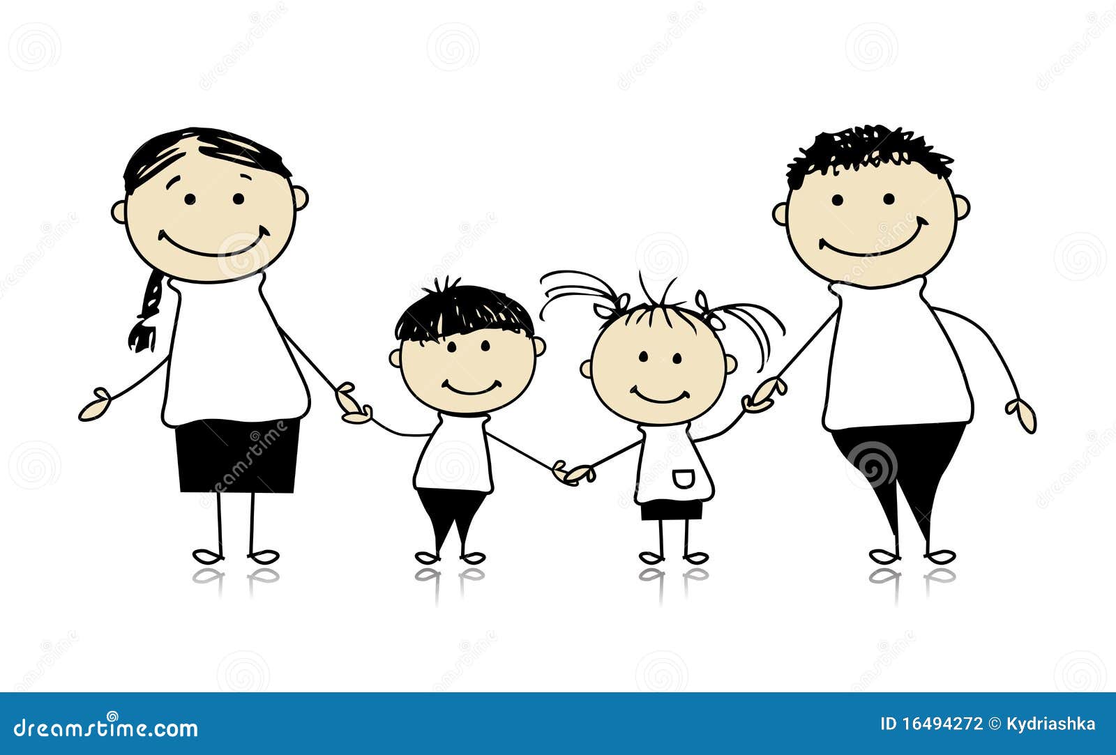 Small Family Outline Images