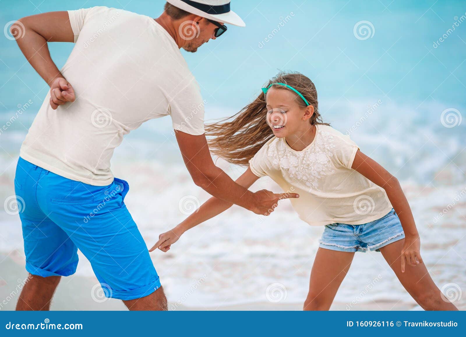 Father And Daughter On Vacation Stock Photo - Image: 69652378