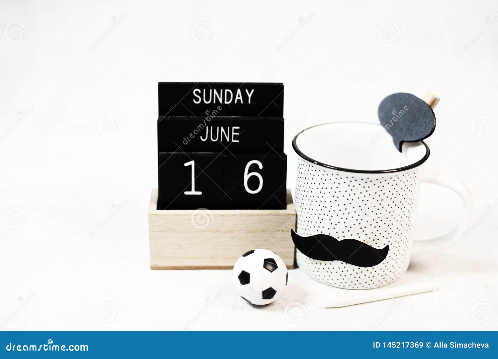 Father's Day Greeting Card Vintage Football 