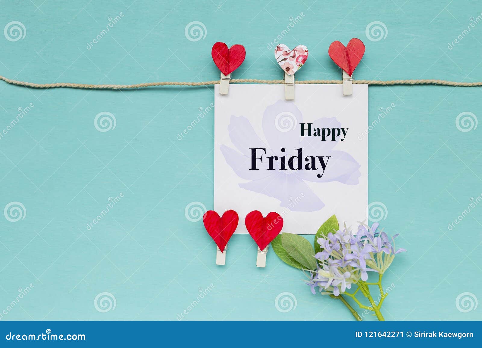 Happy Friday Greeting Card Concept Stock Image - Image of ...