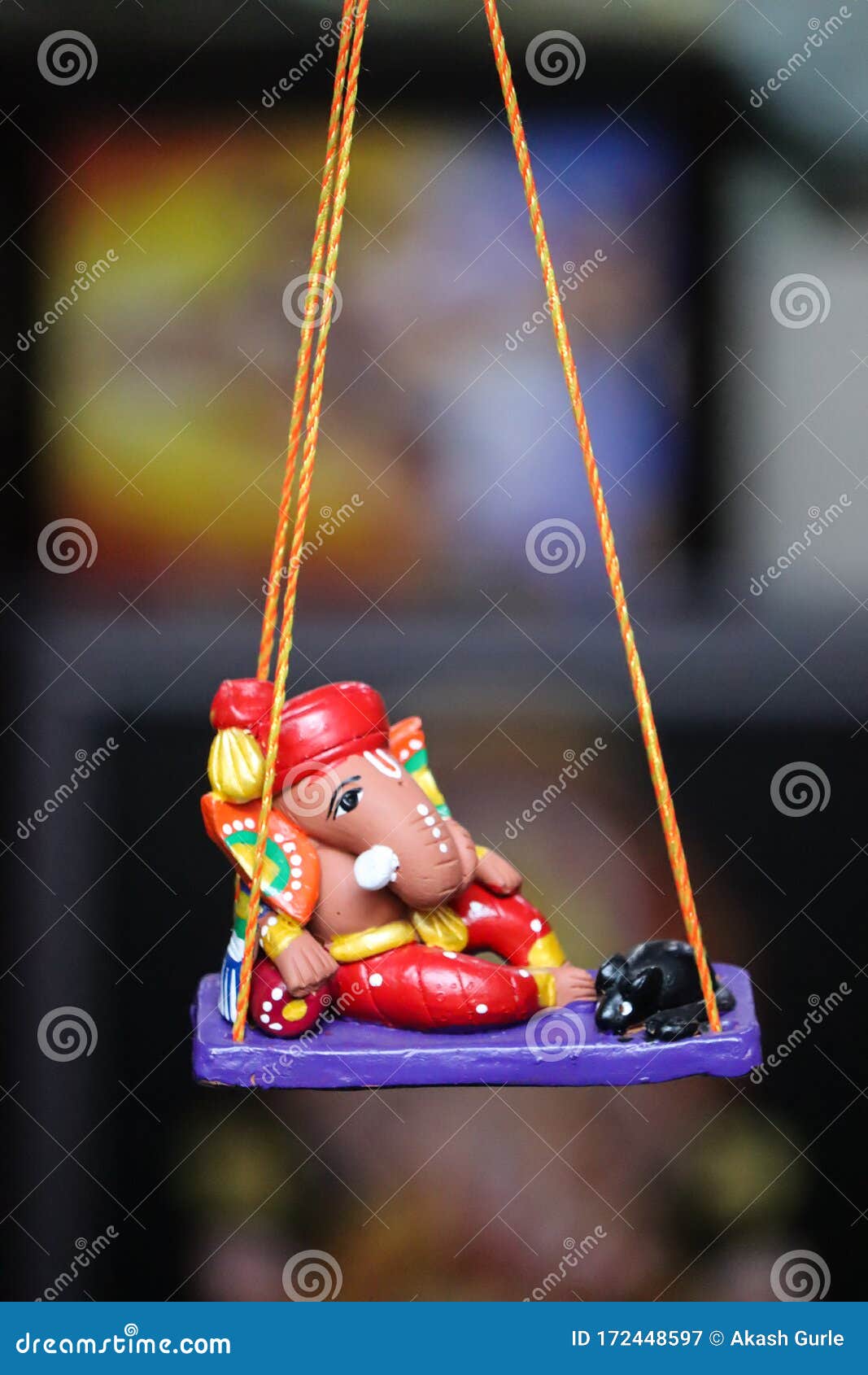 Happy Ganesh Chaturthi Wallpaper Photograph of Hanging Lord ...