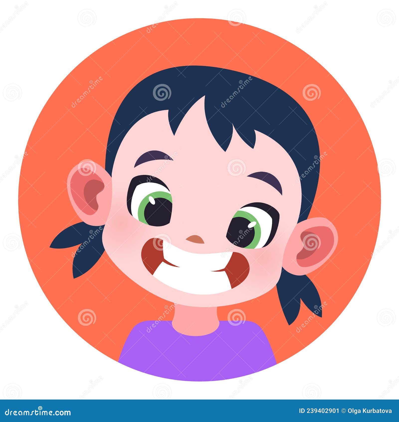 Cartoon character funny avatar Royalty Free Vector Image #19 Cartoon character funny avatar Royalty Free Vector Image