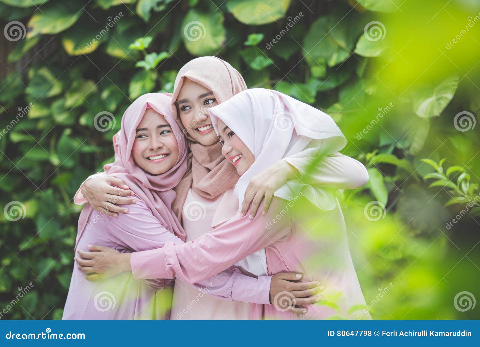 Happy Girl Best Friend Together Stock Photo - Image of close ...