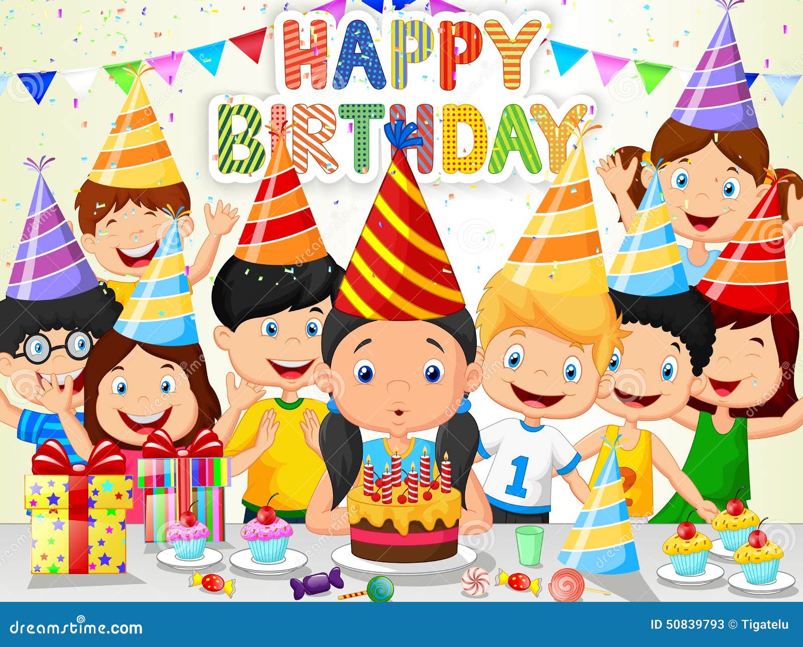 183,418 Birthday Girl Cartoon Royalty-Free Images, Stock Photos