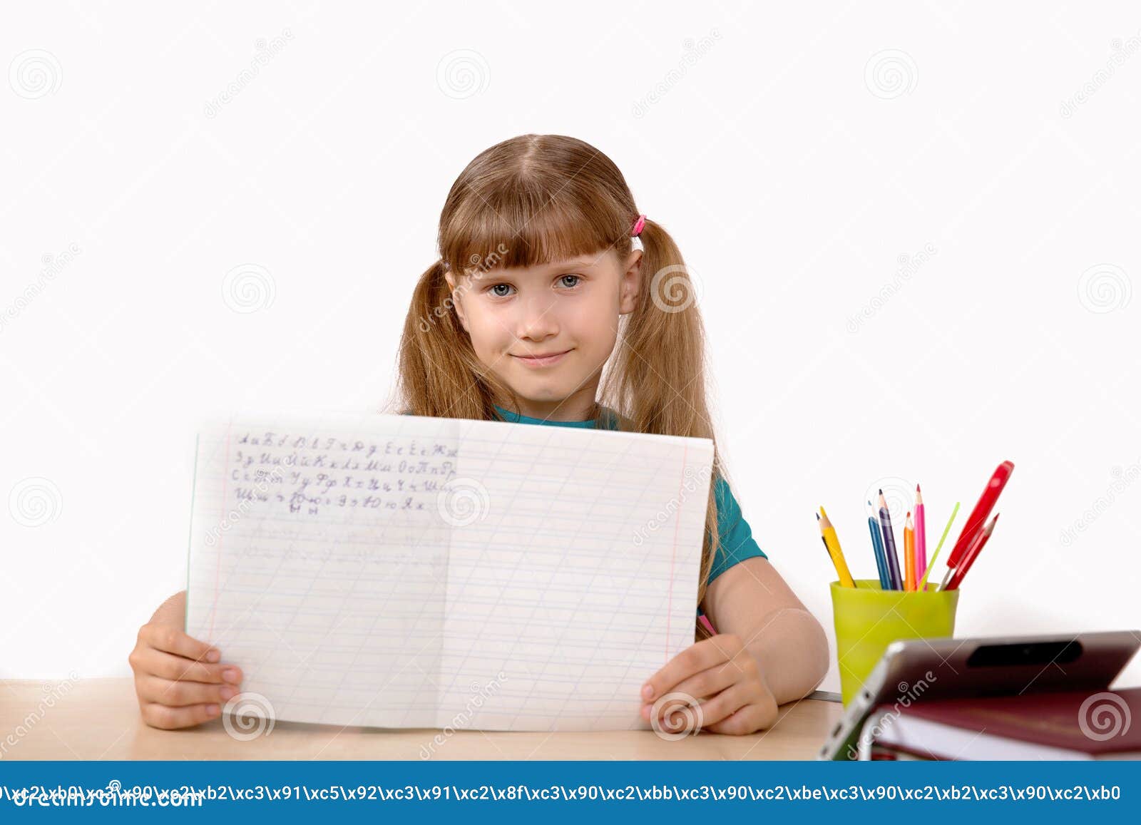 she does her homework every day