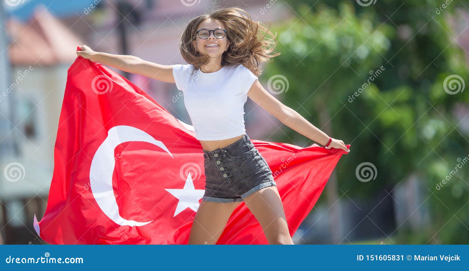 Turkish teen girl
