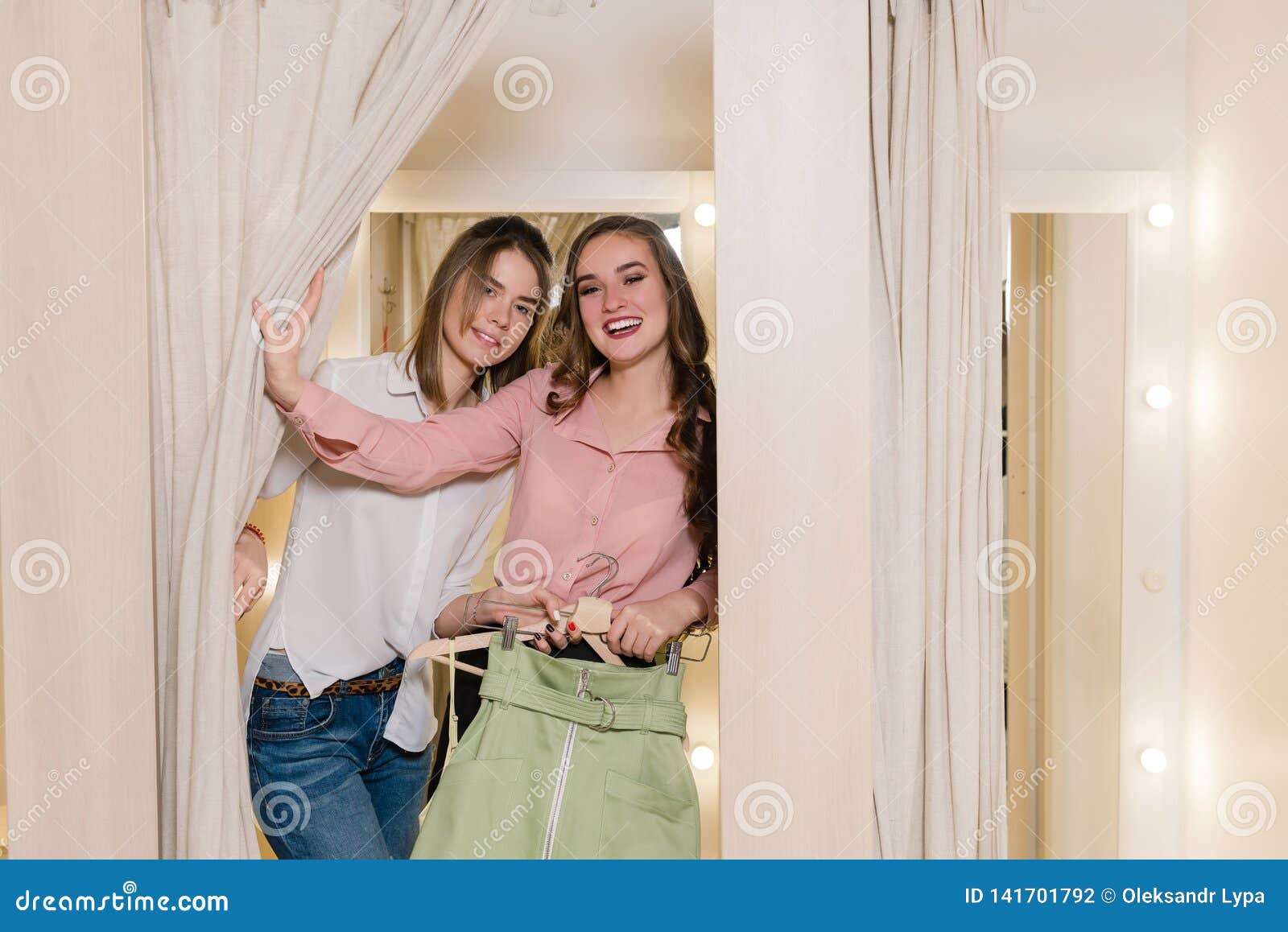 Lesbian Fitting Room