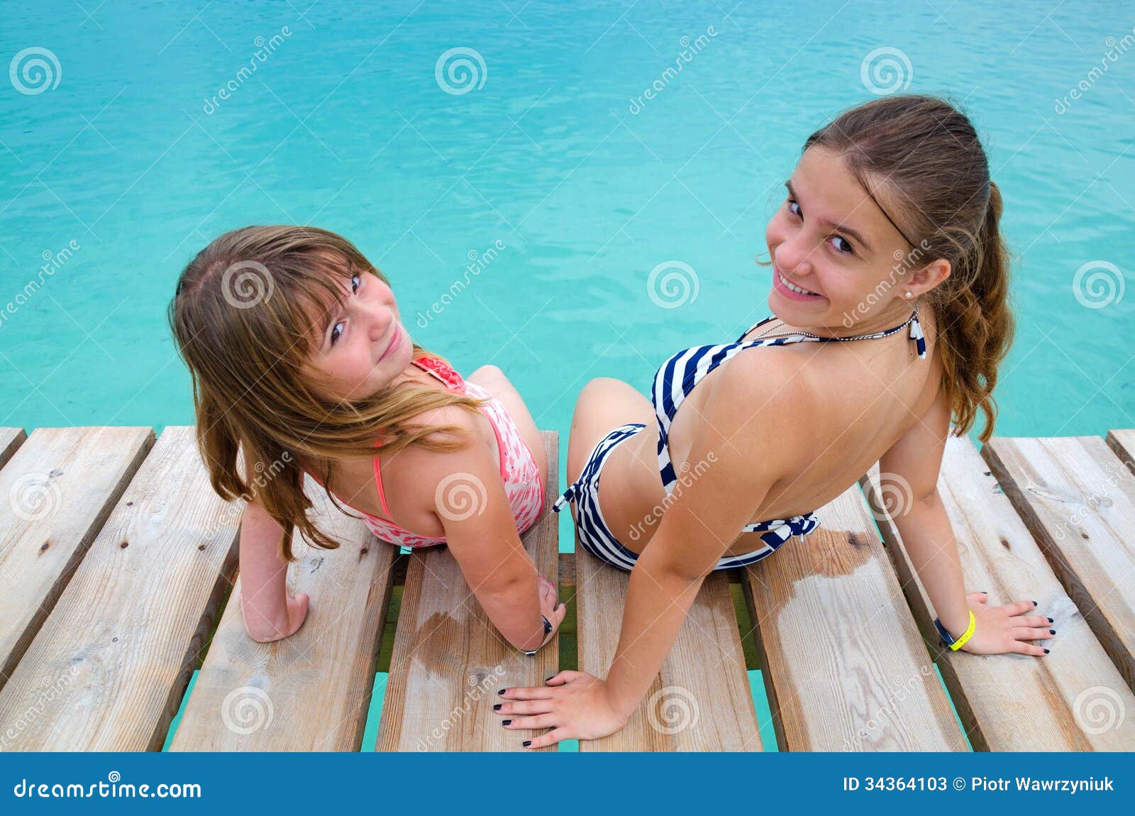 Middle School Girls Bikini