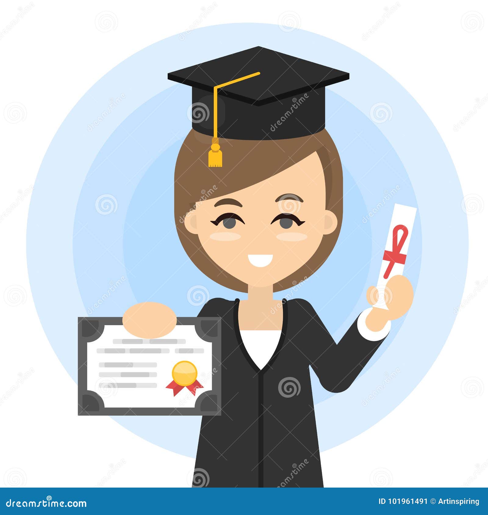 graduation black coat