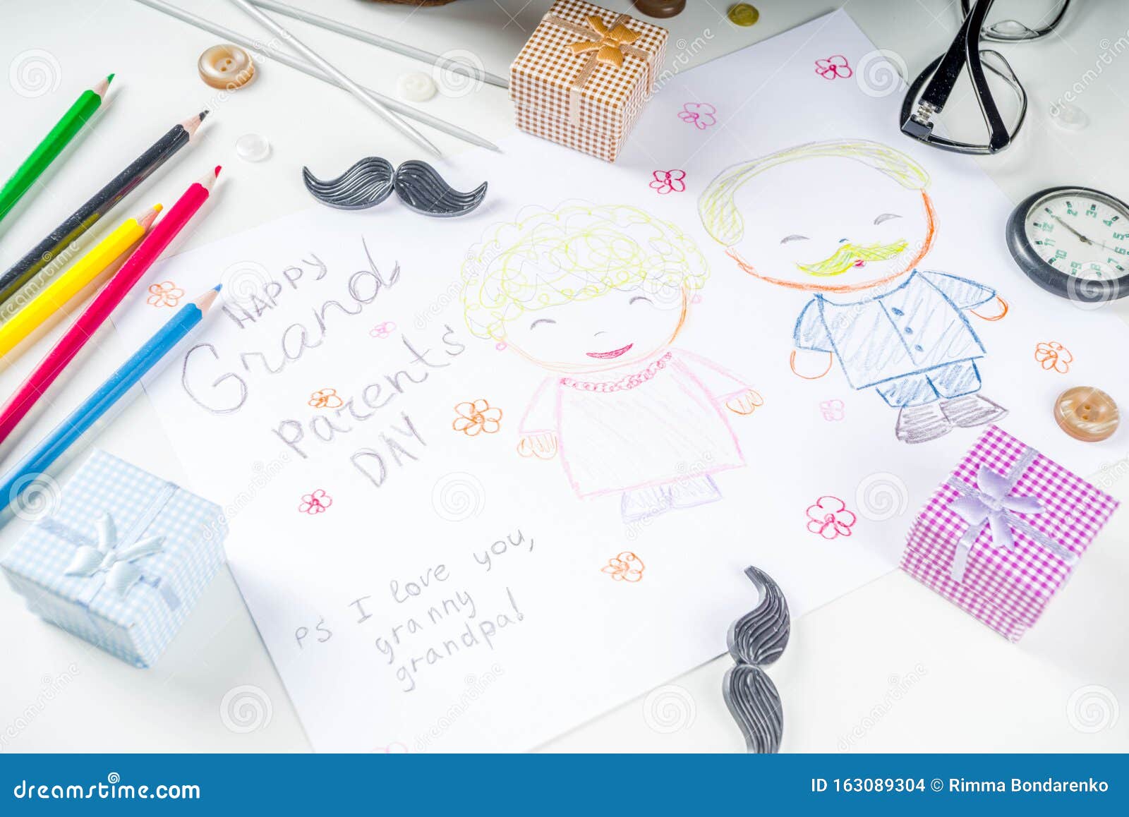 Download Happy Grandparents Day Background Stock Photo - Image of ...
