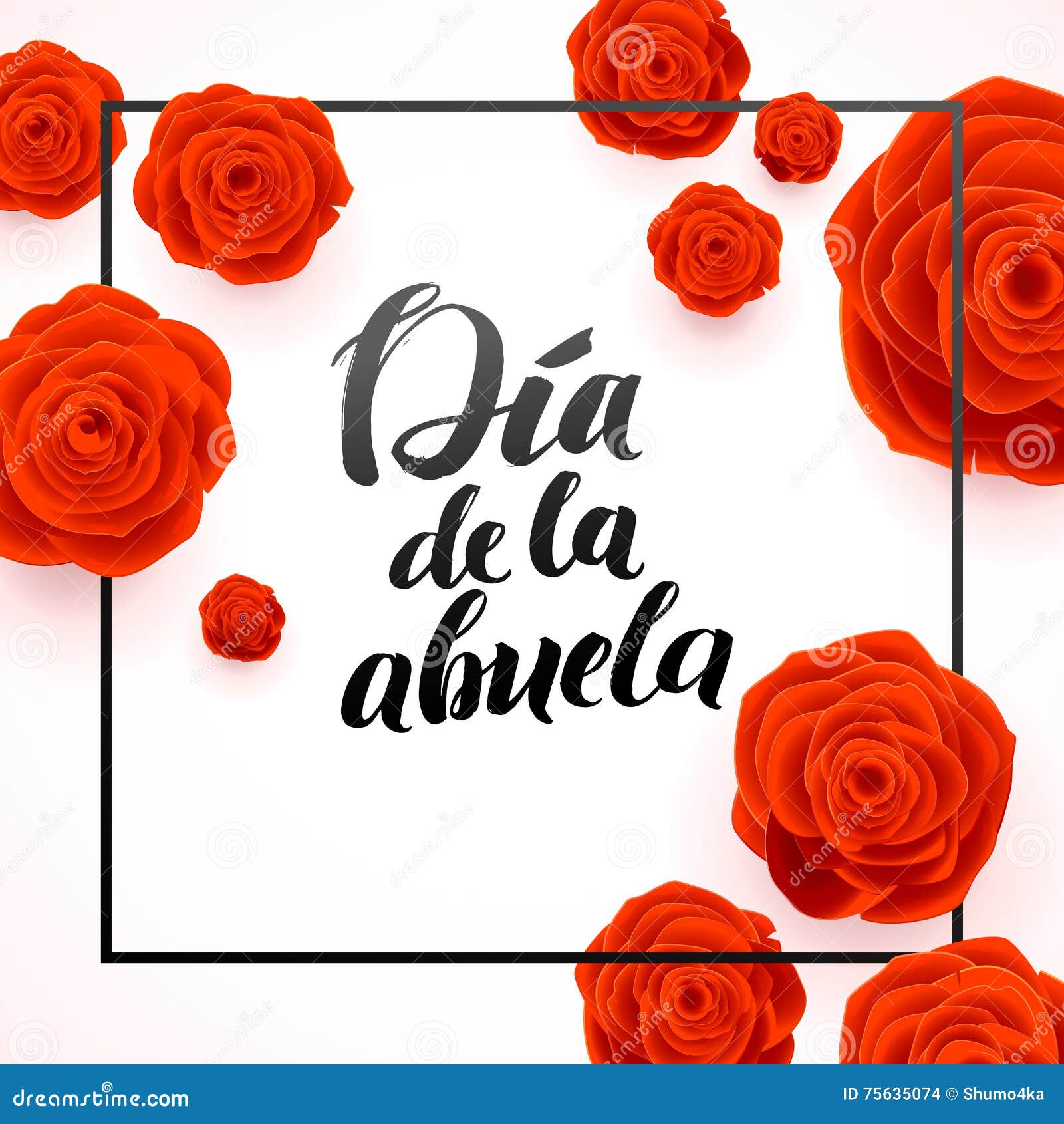 Download Happy Grandparents Day Beautiful Blooming Red Rose Flowers ...