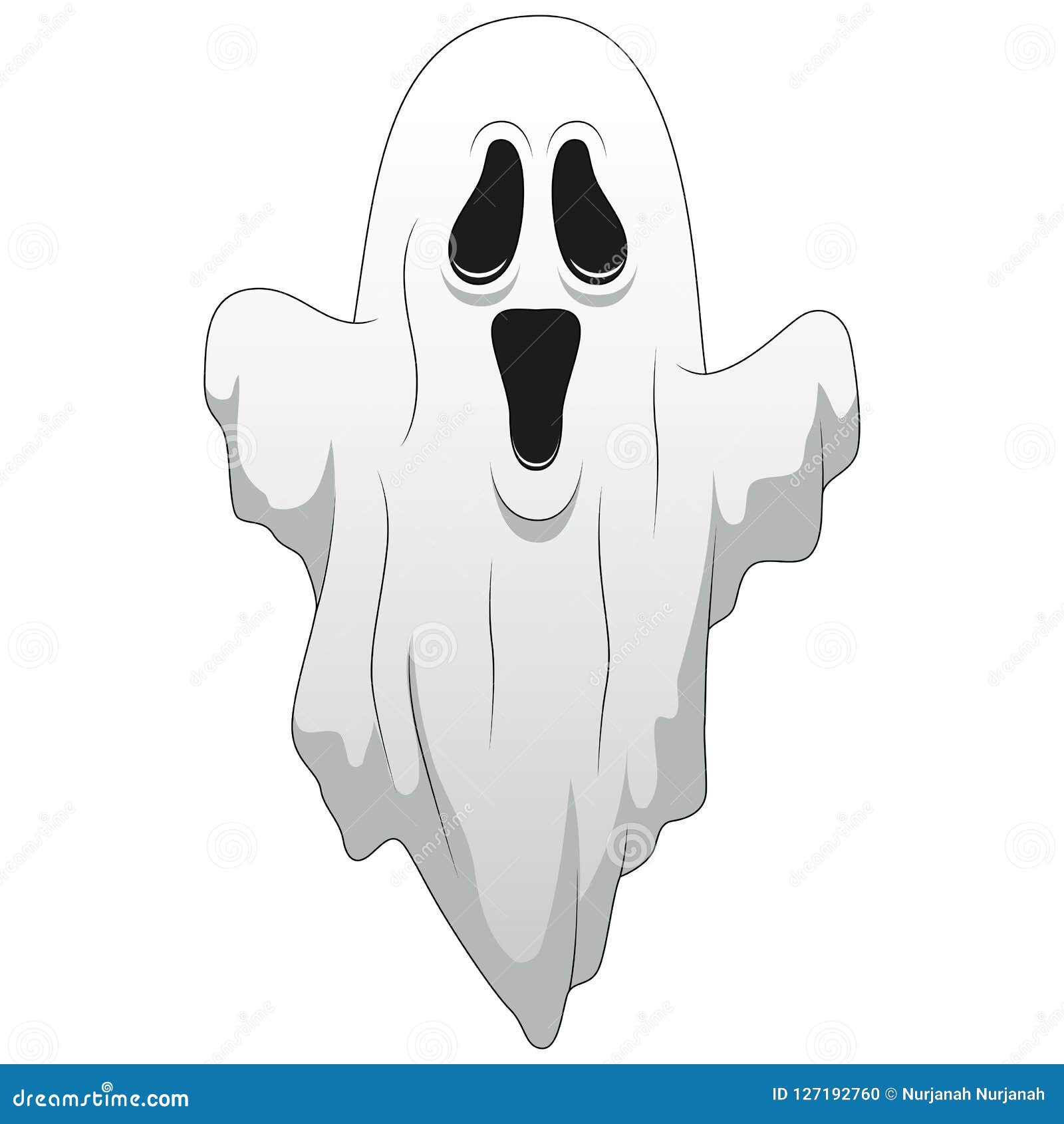 Happy Halloween Cartoon Ghost Isolated Stock Vector - Illustration of ghost, apparition: 127192760 Happy Halloween Cartoon Ghost Isolated Stock Vector - Illustration of ghost, apparition: 127192760