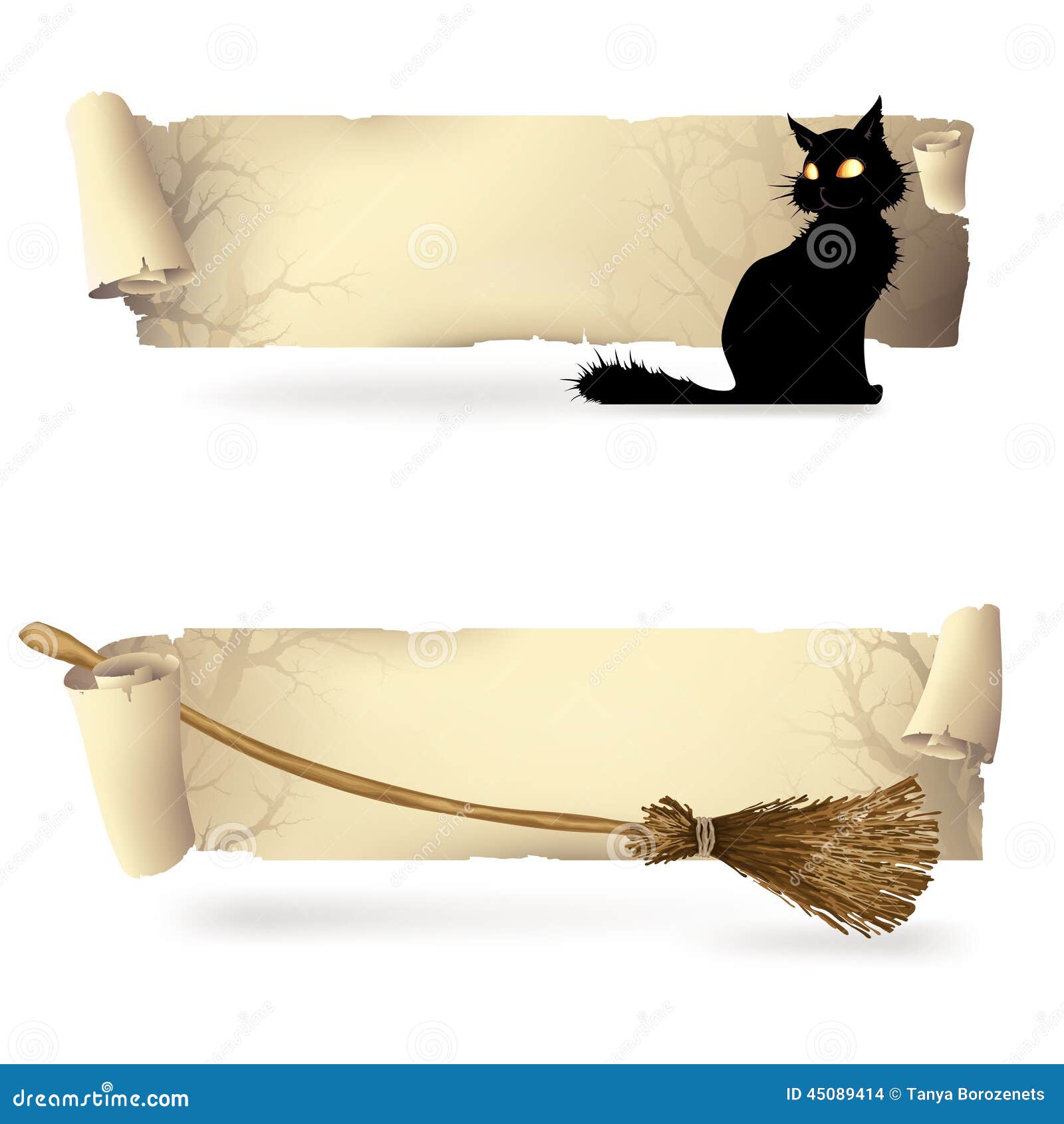 Happy halloween stickers stock vector. Illustration of label 45089414