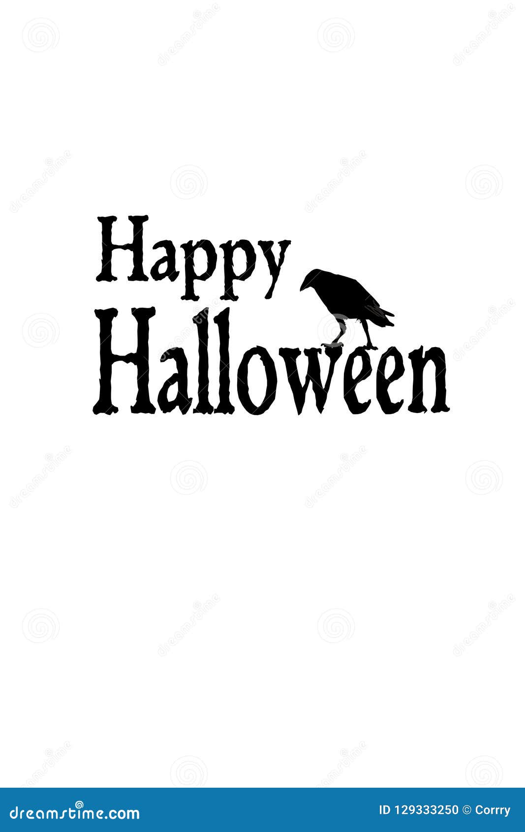 happy scary halloween stock vector illustration of candles big bold letters