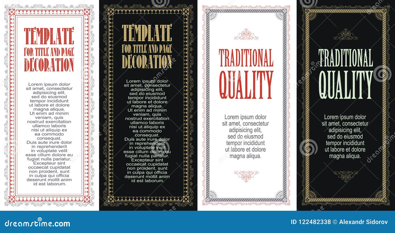happy holidays set for creating flyer web and invitations or stock creating flyer