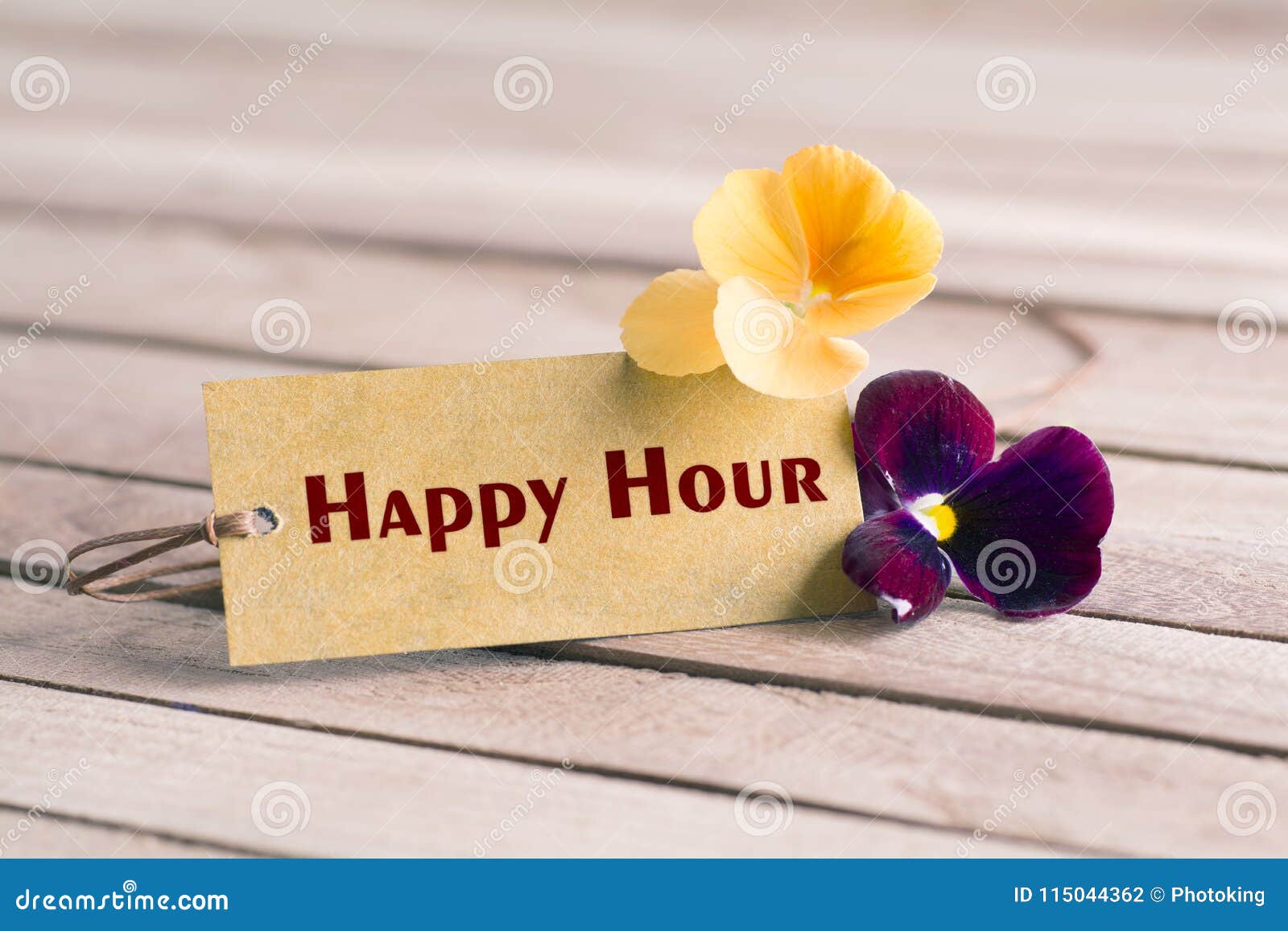 happy hour tag