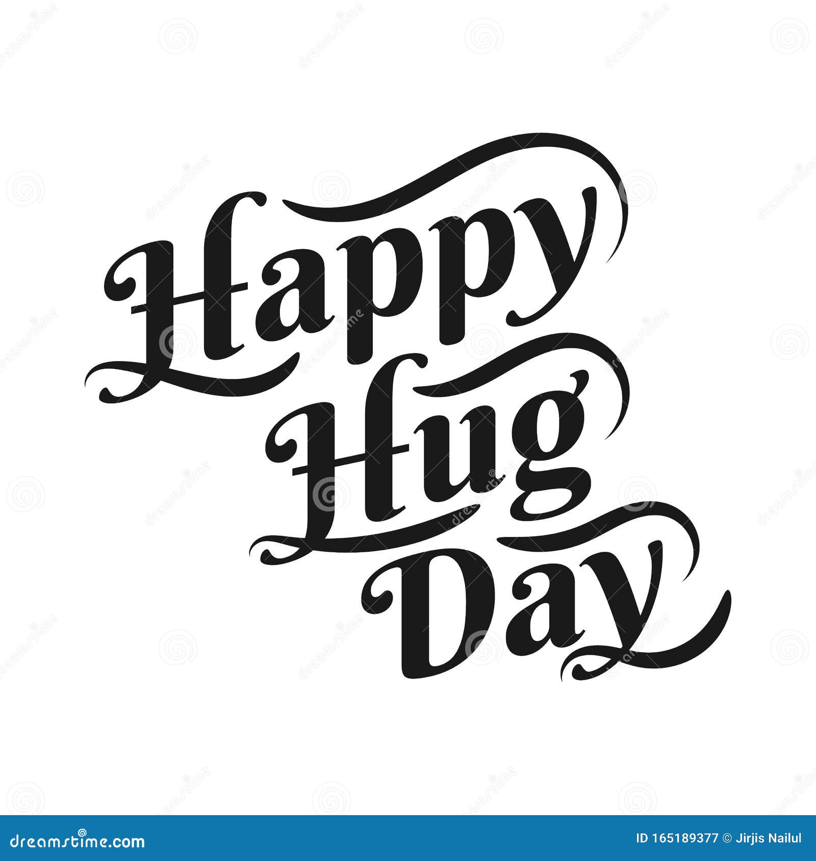 Happy Hug Day Letter Vector Illustration. the Days of Huges Symbol. Its  Time Embrace Each Other To Embody Love and Affection. Eps Stock Vector -  Illustration of card, smile: 165189377