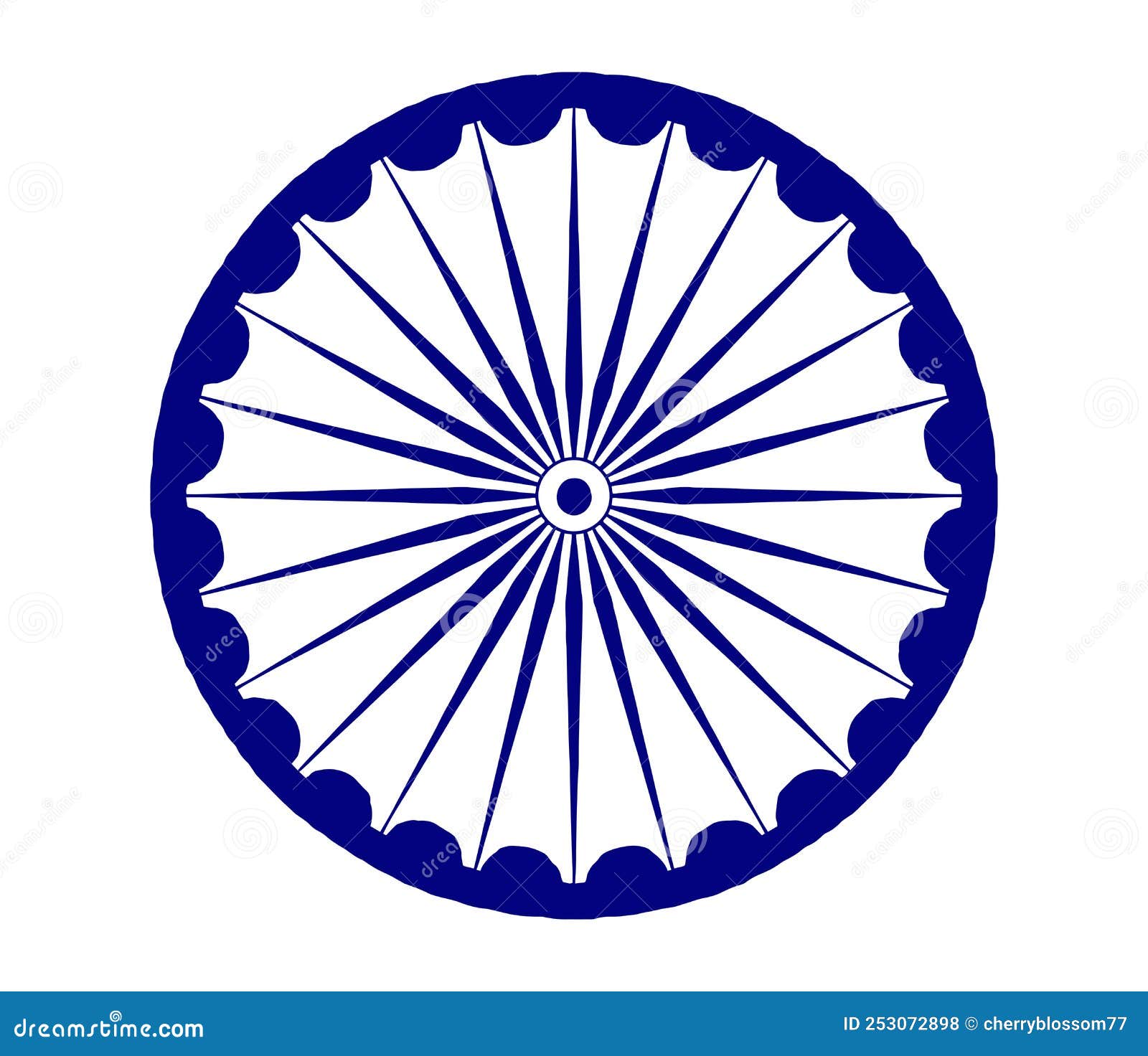 Ashoka chakra Cut Out Stock Images  Pictures  Alamy