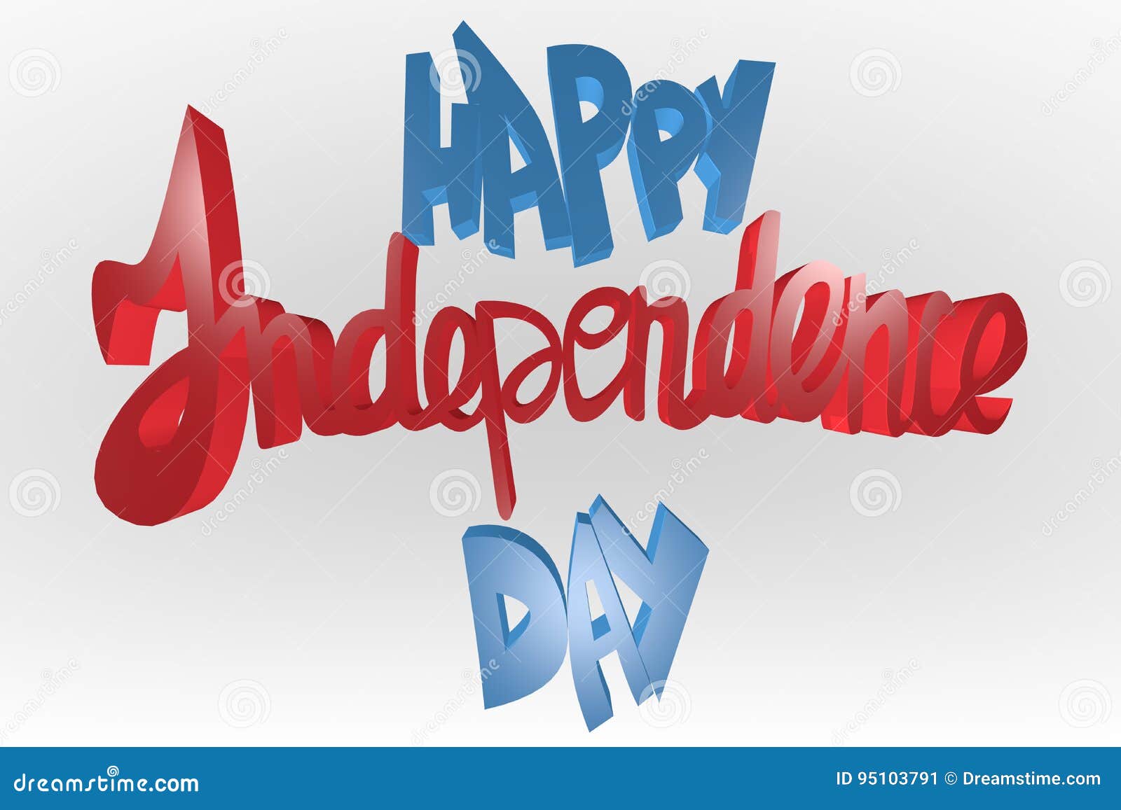 Happy Independence Day Text Lettering , Independence Day Palette ...