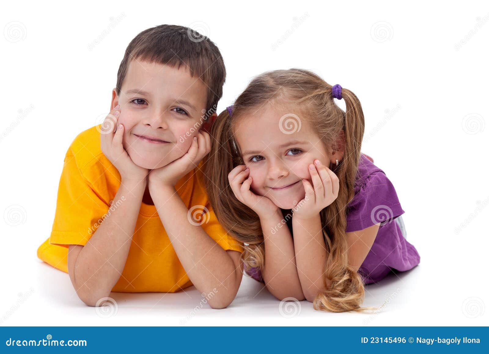 happy kids boy and