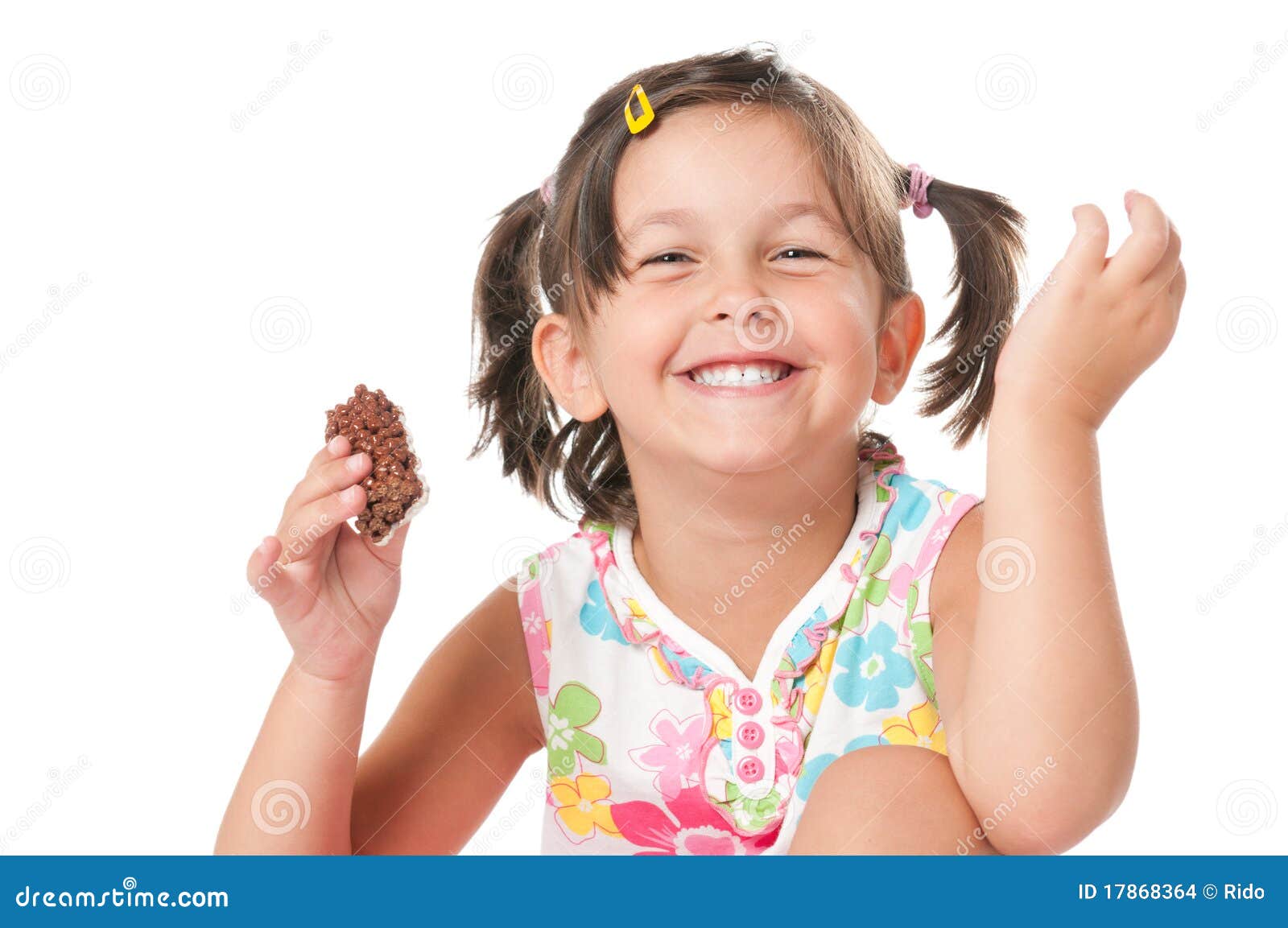 Happy little have a snack stock photo. Image of baby 17868364