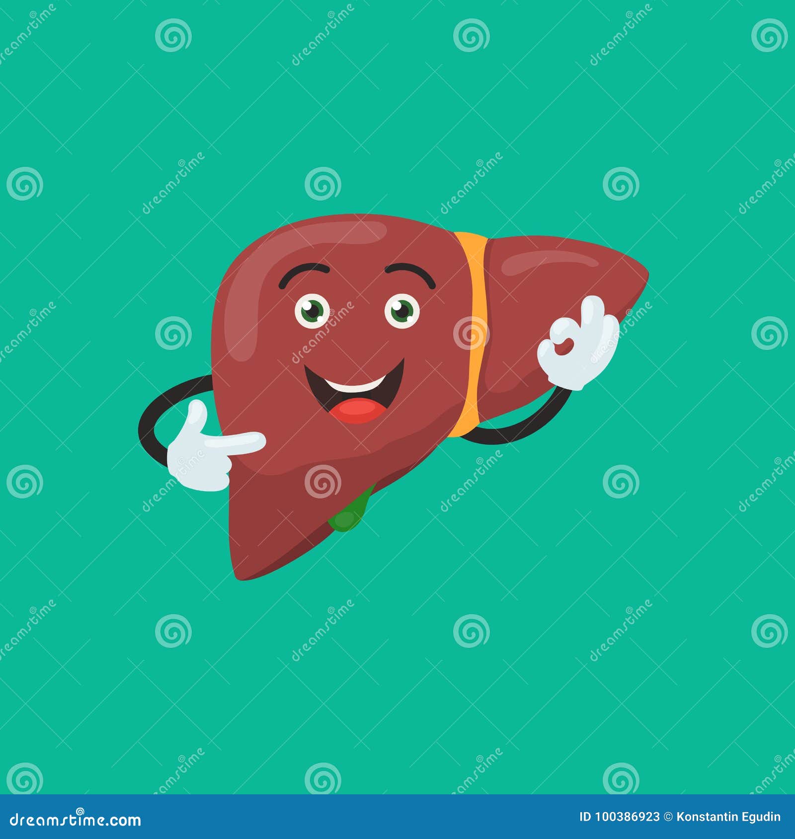 Happy liver character stock vector. Illustration of creative - 100386923 Happy liver character stock vector. Illustration of creative - 100386923