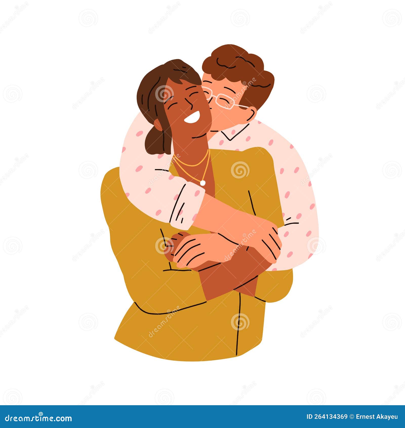 Kissing Interracial Cartoon Porn Gallery - Interracial Kiss Stock Illustrations â€“ 51 Interracial Kiss Stock  Illustrations, Vectors & Clipart - Dreamstime