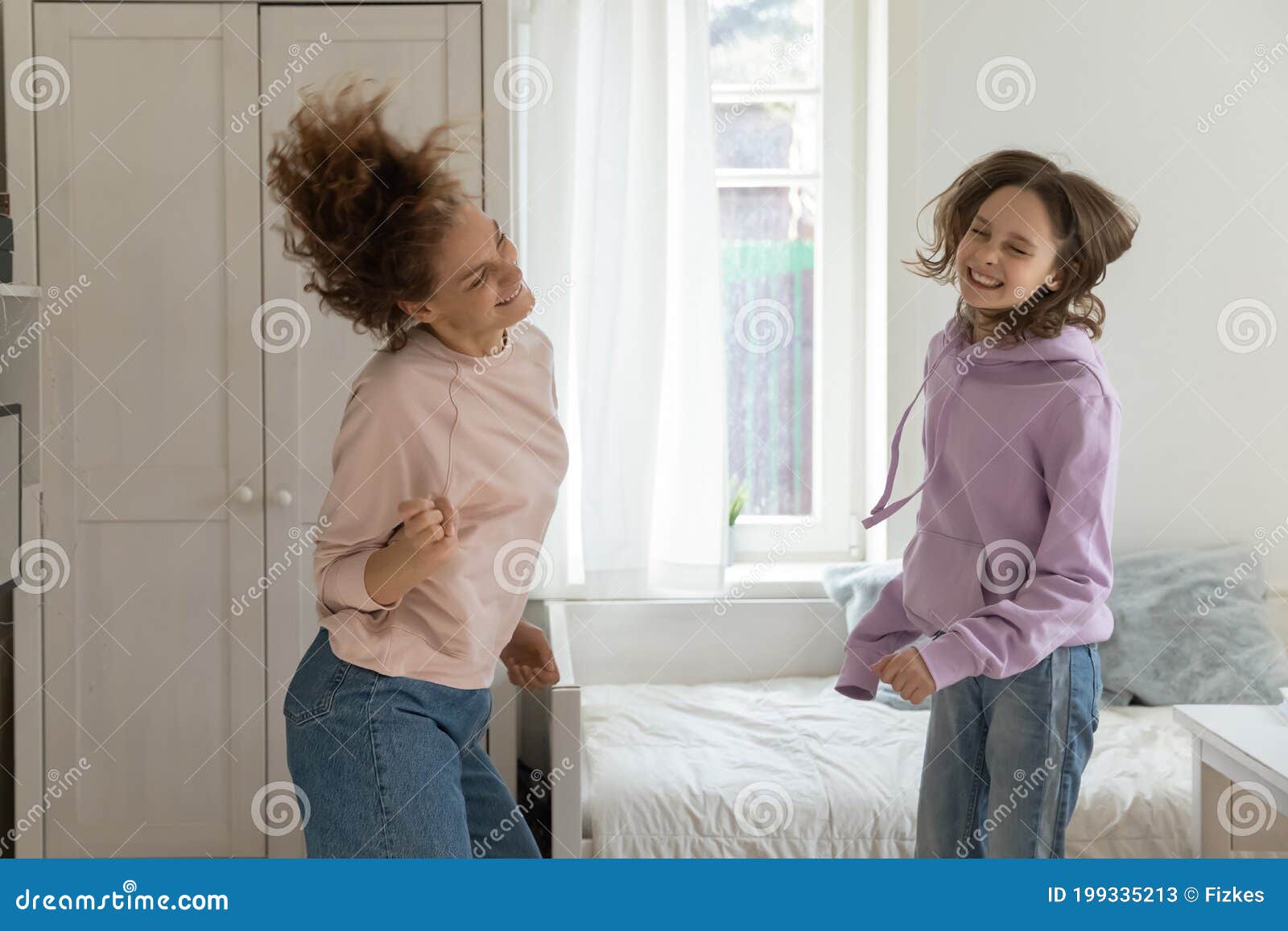 Happy Mom and Teen Daughter Dance Have Fun at Home Stock Image - Image of overjoyed, excited: 199335213 Happy Mom and Teen Daughter Dance Have Fun at Home Stock Image - Image of overjoyed, excited: 199335213