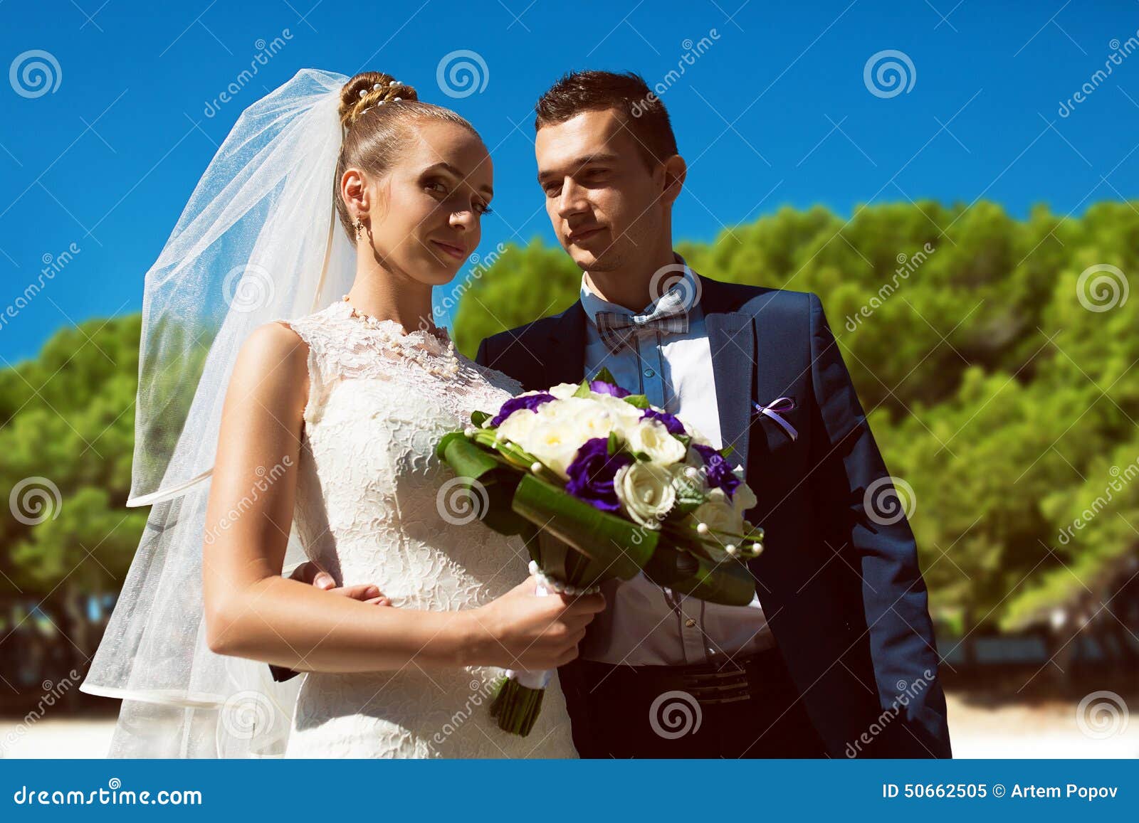 Happy Married Couple on Nature Stock Image - Image of female, feelings