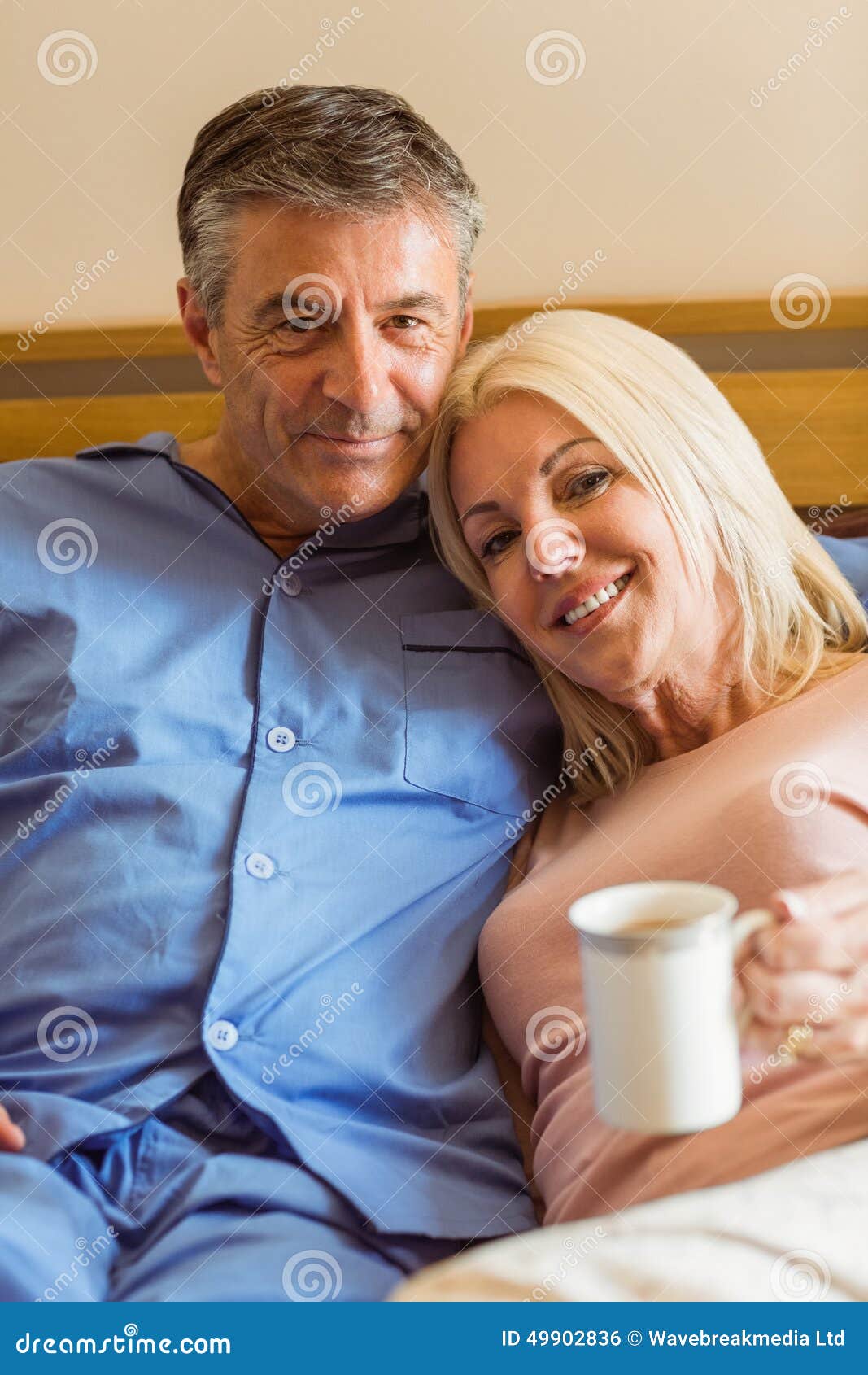 Happy Mature Couple Smiling A