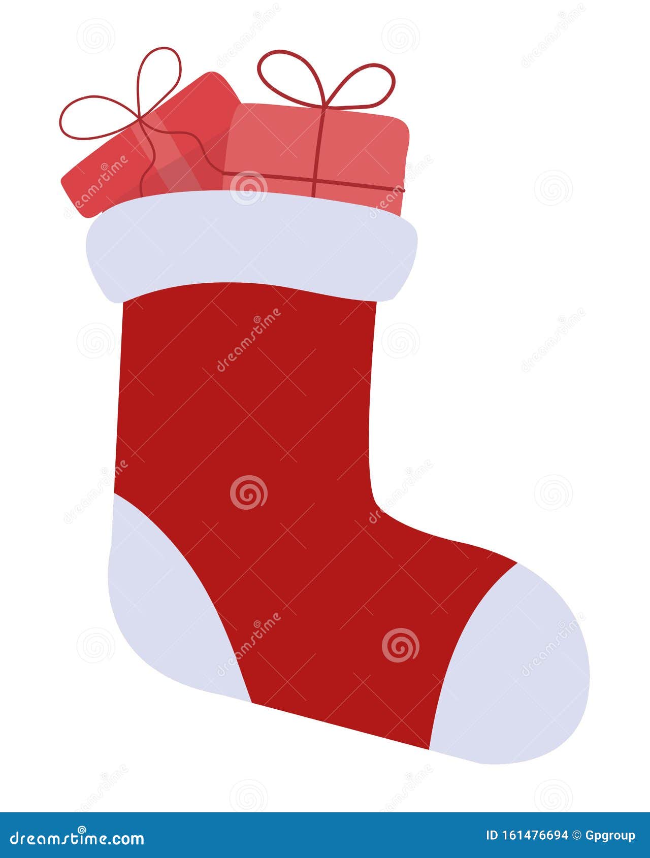 Happy Merry Christmas Sock Icon Stock Vector Illustration of merry