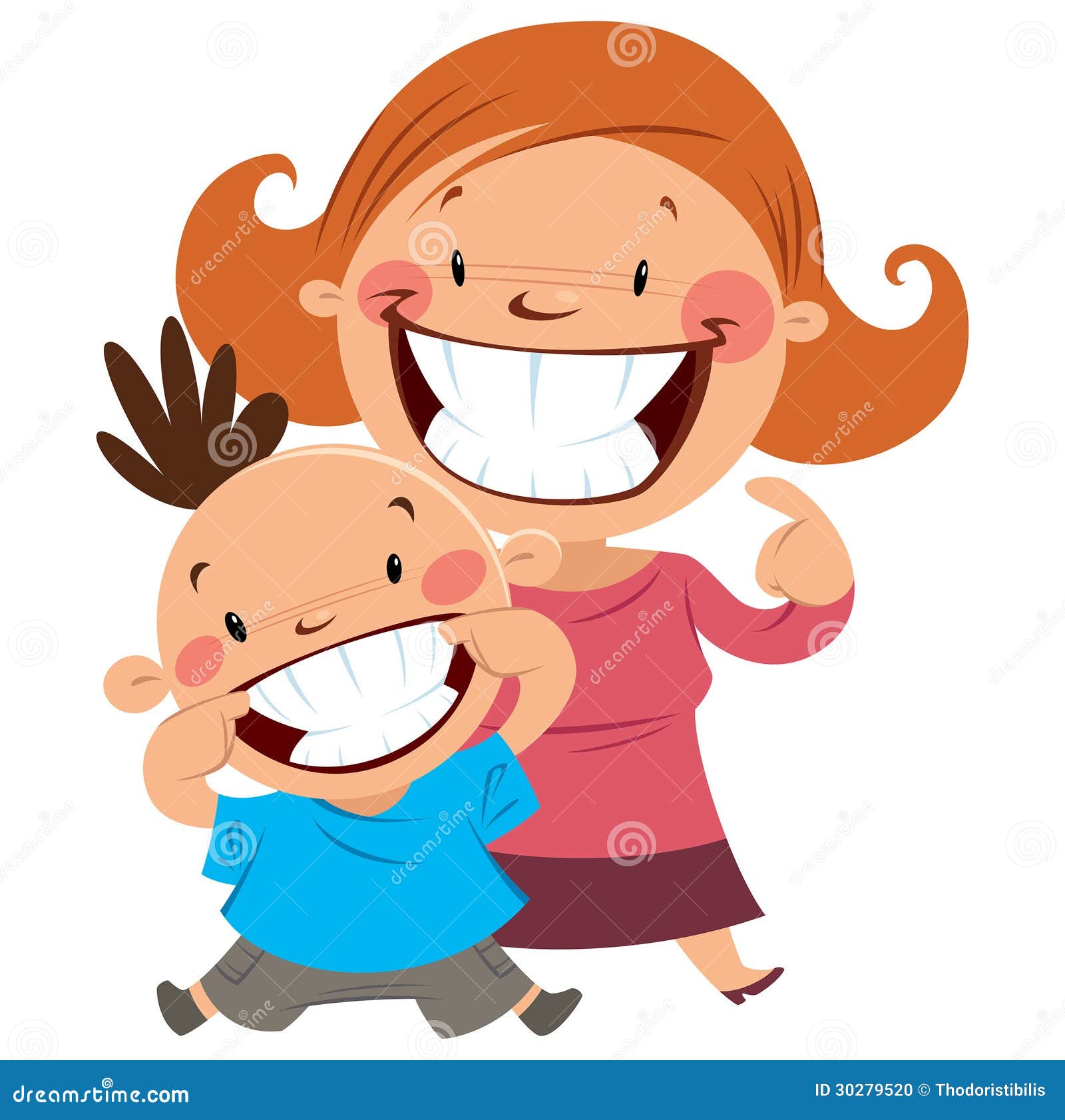 happy mom clipart