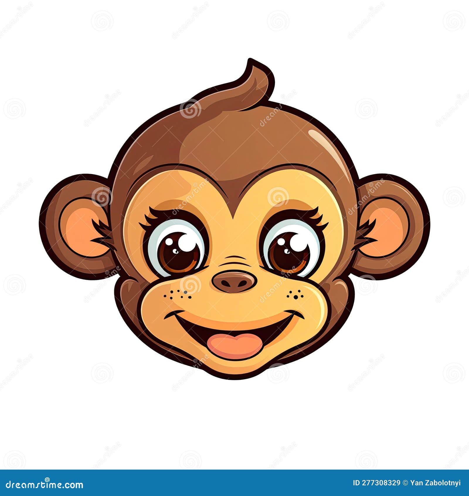 Little Monkey PNG Picture, Happy Little Monkey, Monkey Clipart, Cartoon  Comics, Animal Illustration PNG Image For Free Download