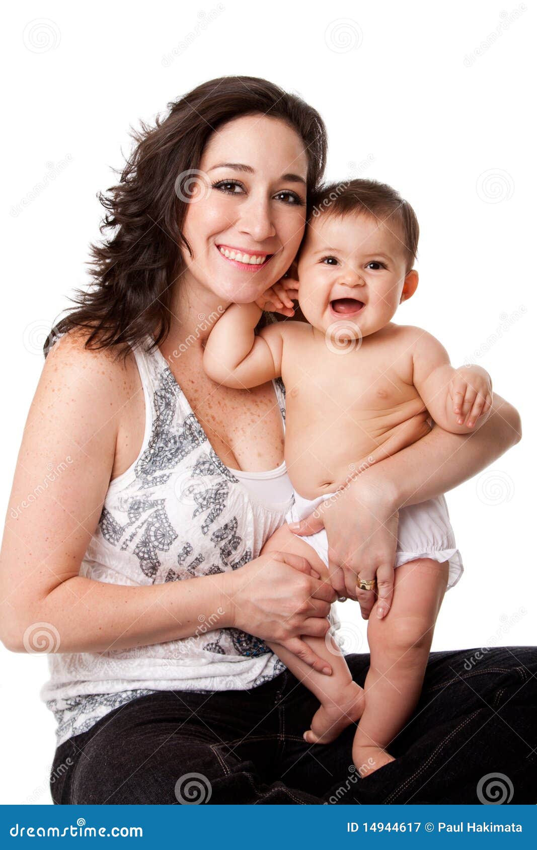Happy Mother And Baby Royalty Free Stock Photography Image 14944617