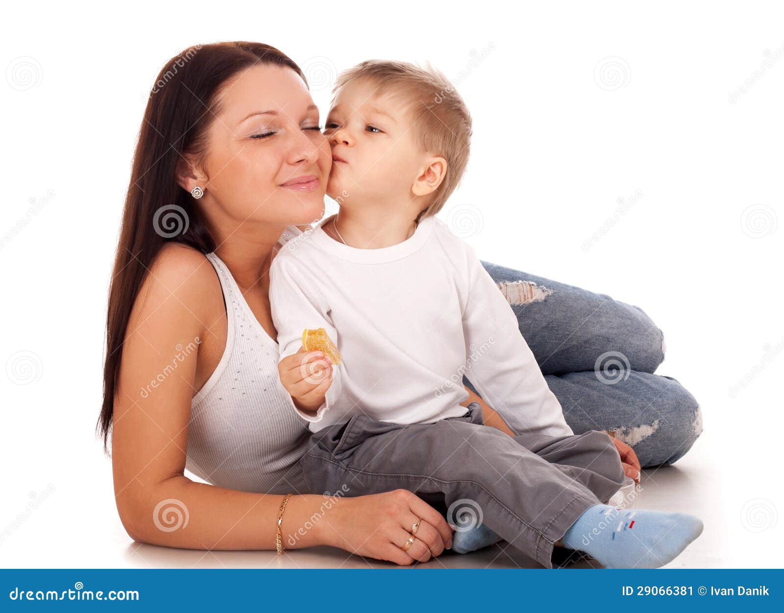 Happy mother with a child stock image. Image of person - 29066381